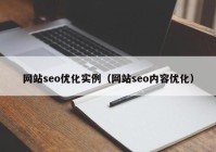 网站seo优化实例（网站seo内容优化）